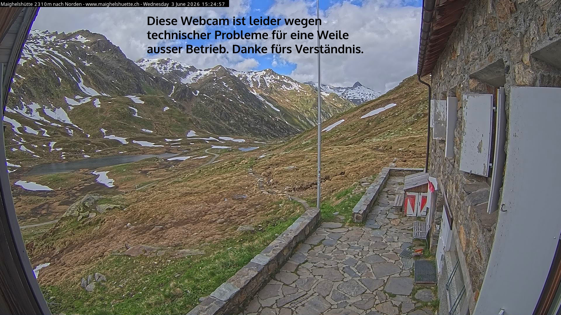 Webcam Maighelshütte Nord